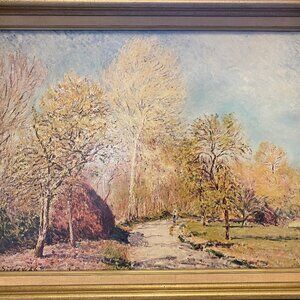 Alfred Sisley Autumn Landscape